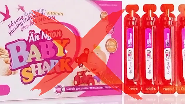 Ăn ngon Baby Shark và Medi Kid Calcium K2 là hàng giả