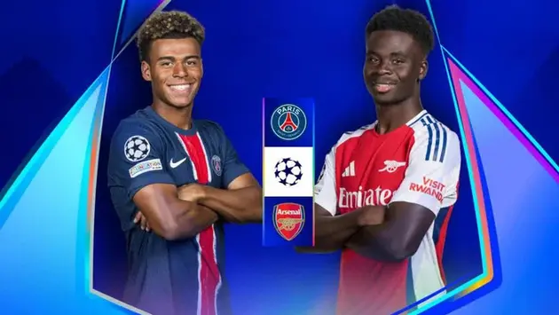 Arsenal quyết tâm lội ngược dòng trước PSG