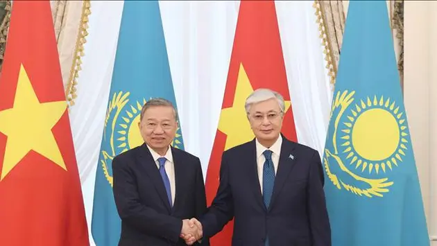 Nâng cấp quan hệ Việt Nam - Kazakhstan lên Đối tác chiến lược