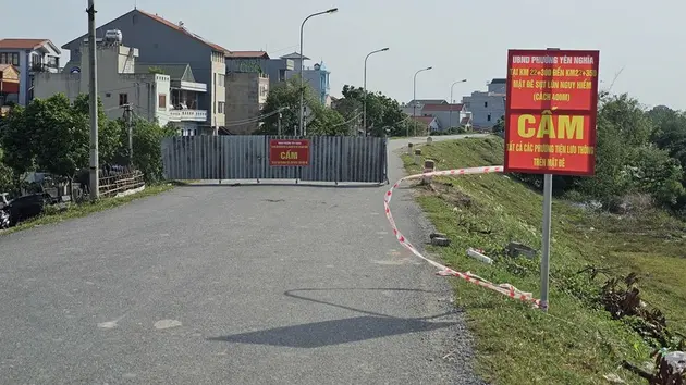 Dự án mở rộng đê Yên Nghĩa nguy cơ chậm tiến độ