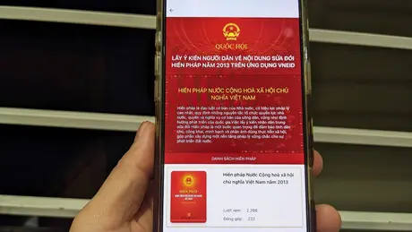 Nhân dân có thể góp ý sửa Hiến pháp thông qua VNeID