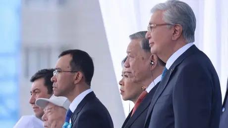 Tổng Bí thư Tô Lâm dự Lễ duyệt binh Kỷ niệm 80 năm Ngày Chiến thắng phát xít tại Kazakhstan
