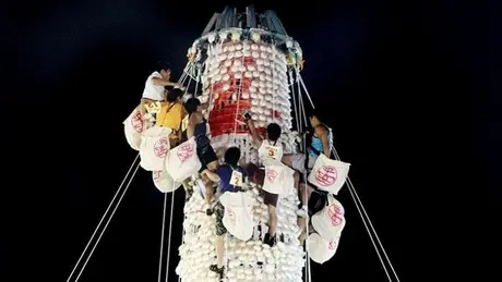Cuộc thi leo tháp bánh bao tại Hong Kong, Trung Quốc