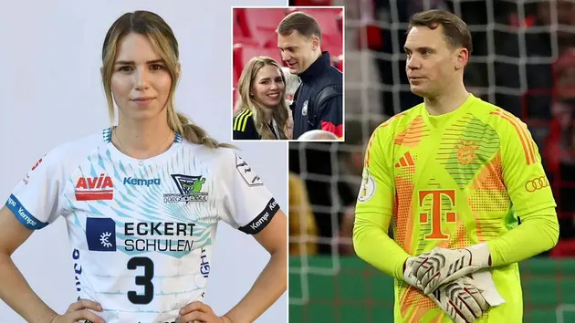 Vợ Manuel Neuer lui về làm 'hậu phương'