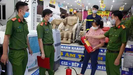 Phòng chống cháy nổ tại nhà ở kết hợp kinh doanh