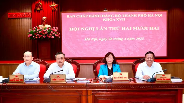 Kiện toàn các tiểu ban chuẩn bị Đại hội XVIII Đảng bộ TP Hà Nội