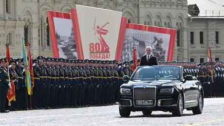 Aurus Senat, xe dẫn đầu lễ duyệt binh trên Quảng trường Đỏ