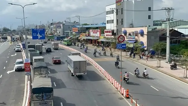 Tách làn xe cơ giới, xe thô sơ trên quốc lộ
