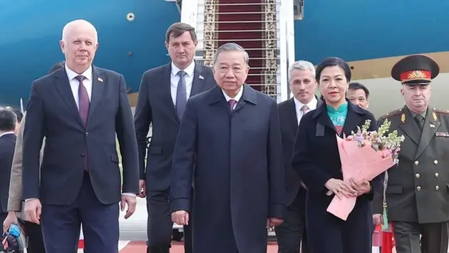 Tổng Bí thư Tô Lâm và Phu nhân thăm cấp Nhà nước Cộng hòa Belarus
