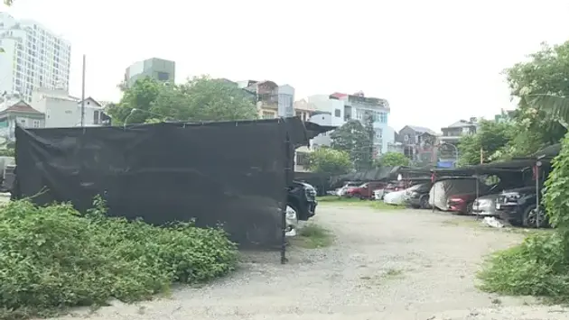 Đất giãn dân biến thành bãi trông xe