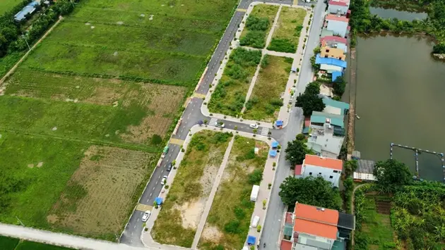 Đấu giá đất tại Thạch Thất, cao nhất hơn 56 triệu đồng/m2