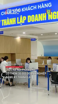 Hà Nội phấn đấu có thêm 30.000 doanh nghiệp đăng ký thành lập