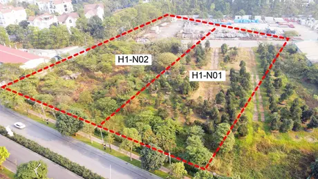 Hà Nội giao hơn 10.000 m2 đất xây nhà ở thấp tầng