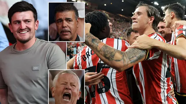 Harry Maguire cổ vũ đội bóng cũ