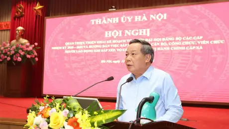 Khách quan và công tâm trong sắp xếp cán bộ