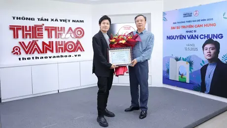 Nhạc sĩ Nguyễn Văn Chung trở thành Đại sứ truyền cảm hứng