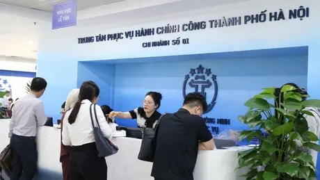 Trung tâm Phục vụ hành chính công Hà Nội dừng phát số trực tiếp