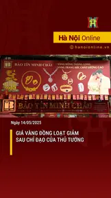 Giá vàng đồng loạt giảm sau chỉ đạo của Thủ tướng