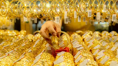 Giá vàng trong nước đồng loạt giảm