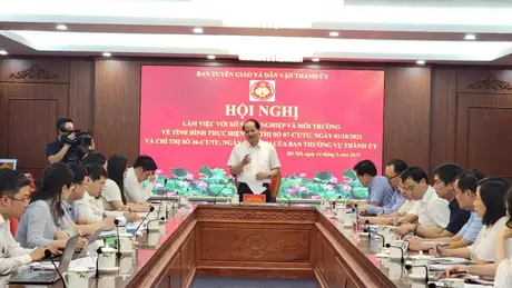 Sở Nông nghiệp và Môi trường thực hiện dân chủ, đoàn kết