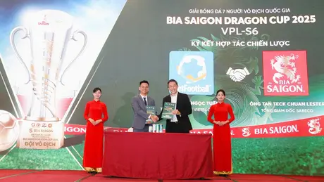 Khởi động giải bóng đá 7 người VĐQG 2025