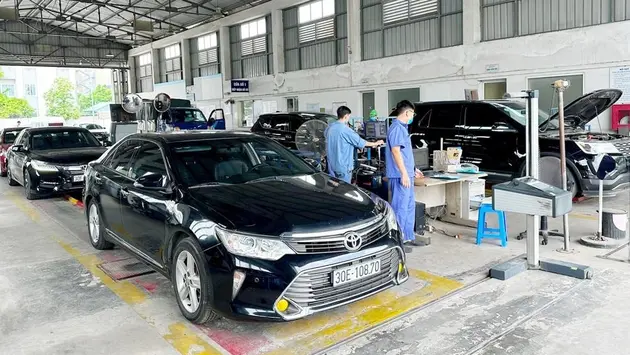 Hà Nội khuyến cáo chủ xe đặt lịch kiểm định
