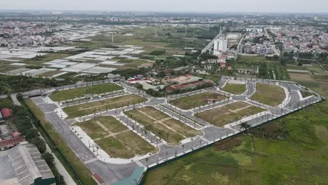 Giá bán và giao dịch đất nền Đông Anh đều giảm