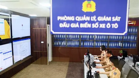 Biển số ô tô 88A-888.88 sắp lên sàn đấu giá