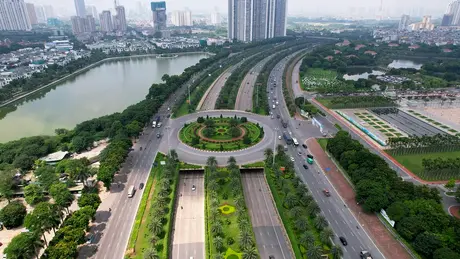 Giao thông Đại lộ Thăng Long điều chỉnh từ ngày 16/5