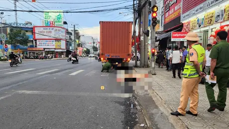 Tạm giữ lái xe tải để xe tự trôi cán chết người