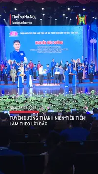 Tuyên dương Thanh niên tiên tiến làm theo lời Bác