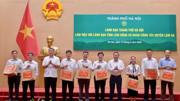 Hà Nội - huyện Lâm Hà hợp tác bền chặt