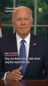Ông Joe Biden được chẩn đoán ung thư tuyến tiền liệt