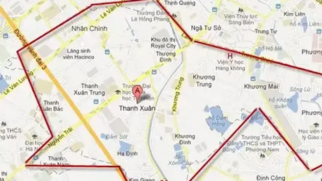 Hà Nội điều chỉnh mục đích sử dụng đất quận Thanh Xuân