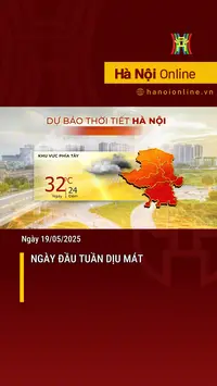 Hà Nội đầu tuần dịu mát