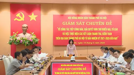 Tập trung giải quyết vụ việc khiếu nại, tố cáo đông người