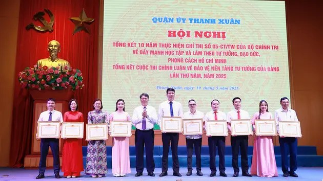 Thanh Xuân tổng kết Cuộc thi bảo vệ nền tảng tư tưởng của Đảng