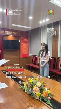 Bắt tạm giam Hoa hậu Nguyễn Thúc Thuỳ Tiên