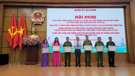 Ba Đình: Tổng kết 10 năm học tập và làm theo Bác