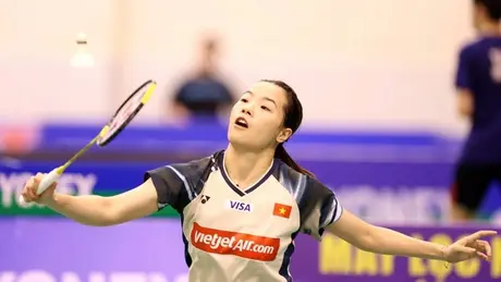 Thùy Linh 'quật ngã' nhà vô địch thế giới tại Malaysia Masters
