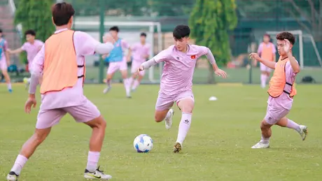 U16 Việt Nam chuẩn bị trước giải giao hữu quốc tế