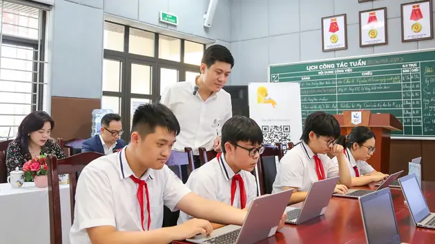 Xây dựng trường học số trong kỷ nguyên mới