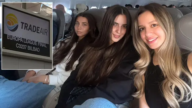 WAGs của các cầu thủ Tottenham tới Bilbao