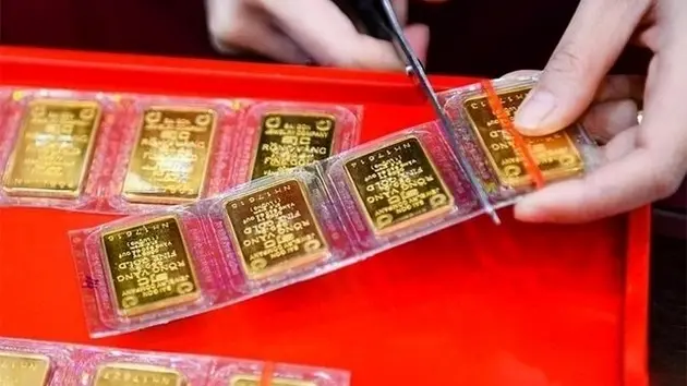 Giá vàng miếng tăng, giảm thất thường 