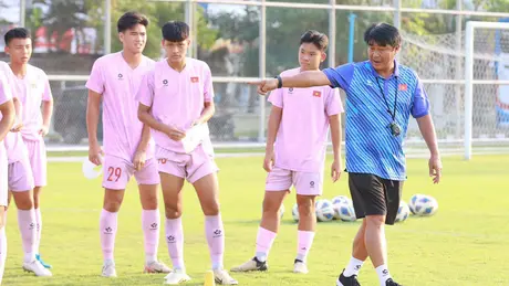 U16 Việt Nam sẵn sàng cho giải giao hữu quốc tế