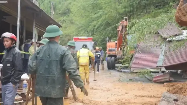 Mưa lớn gây thiệt hại tại miền Bắc