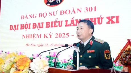 Sư đoàn 301 tổ chức Đại hội Đảng bộ lần thứ XI