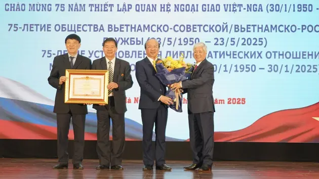 Kỷ niệm 75 năm Ngày truyền thống Hội hữu nghị Việt-Nga