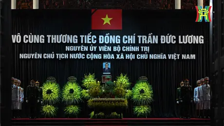 Cử hành trọng thể Lễ Quốc tang nguyên Chủ tịch nước Trần Đức Lương