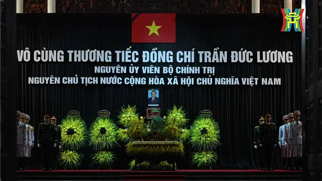 Cử hành trọng thể Lễ Quốc tang nguyên Chủ tịch nước Trần Đức Lương